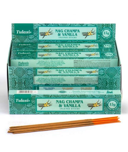INCIENSO VARILLA NAG CHAMPA & VAINILLA