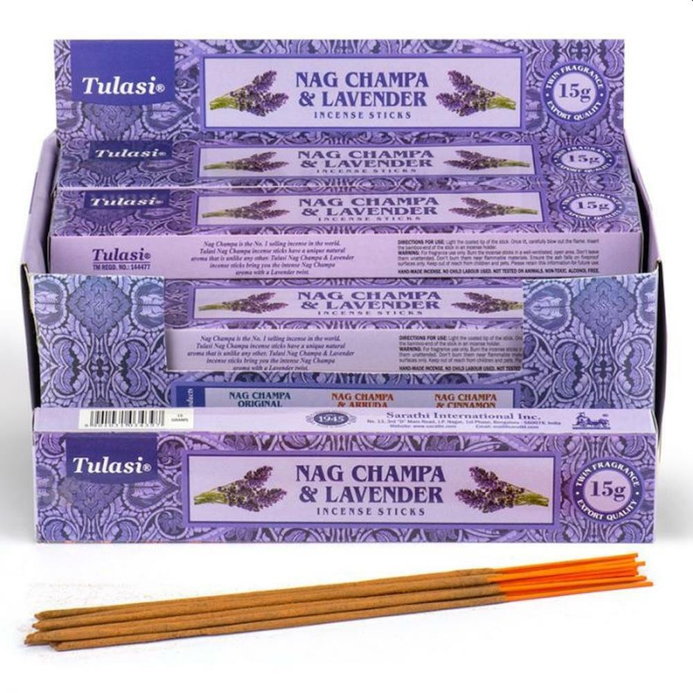 NAG CHAMPA + LAVANDA - Inciensos baratos