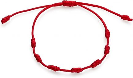 PULSERA roja 7 nudos - Inciensos baratos
