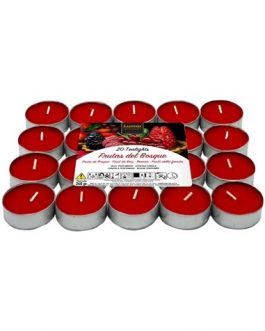 VELAS DE TÉ AROMA DE FRUTOS DEL BOSQUE