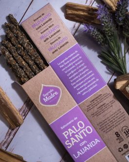 INCIENSO VARILLA PALO SANTO & LAVANDA 100% NATURAL