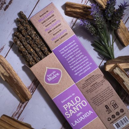 INCIENSO VARILLA PALO SANTO & LAVANDA 100% NATURAL