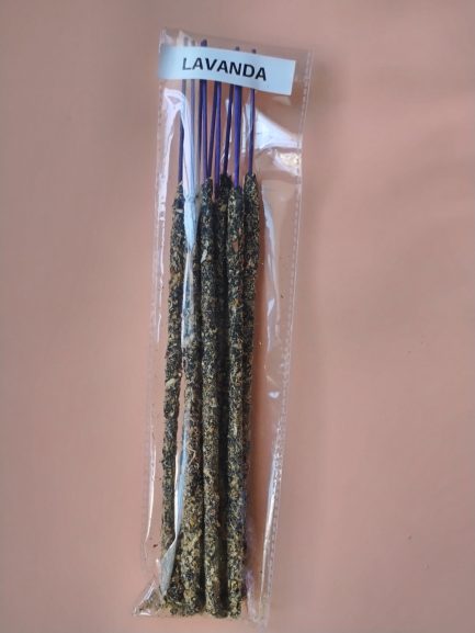 INCIENSO VARILLA LAVANDA 100% NATURAL - Imagen 2