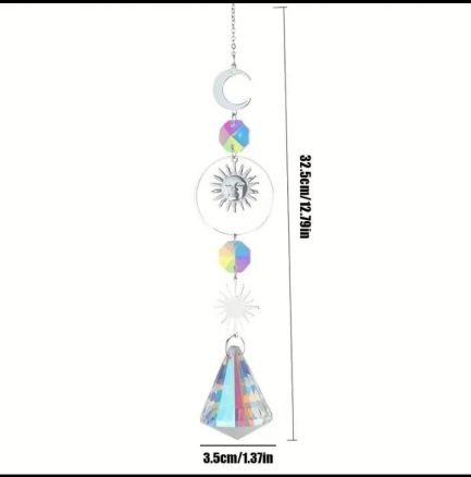 ATRAPASOL PIRÁMIDE ARCOÍRIS - Imagen 3