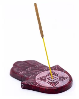 PORTAINCIENSOS CHAKRAS DE PIEDRA TALLADOS