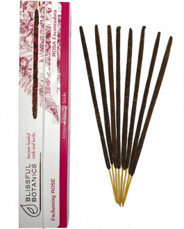 INCIENSO VARILLA ROSAS ORGÁNICO